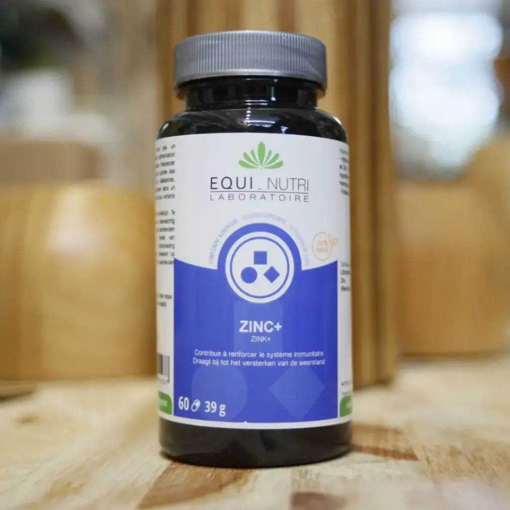 [EP1001] ZINC+ en 60 gélules EQUI-NUTRI (ex ZINC+B6 40)