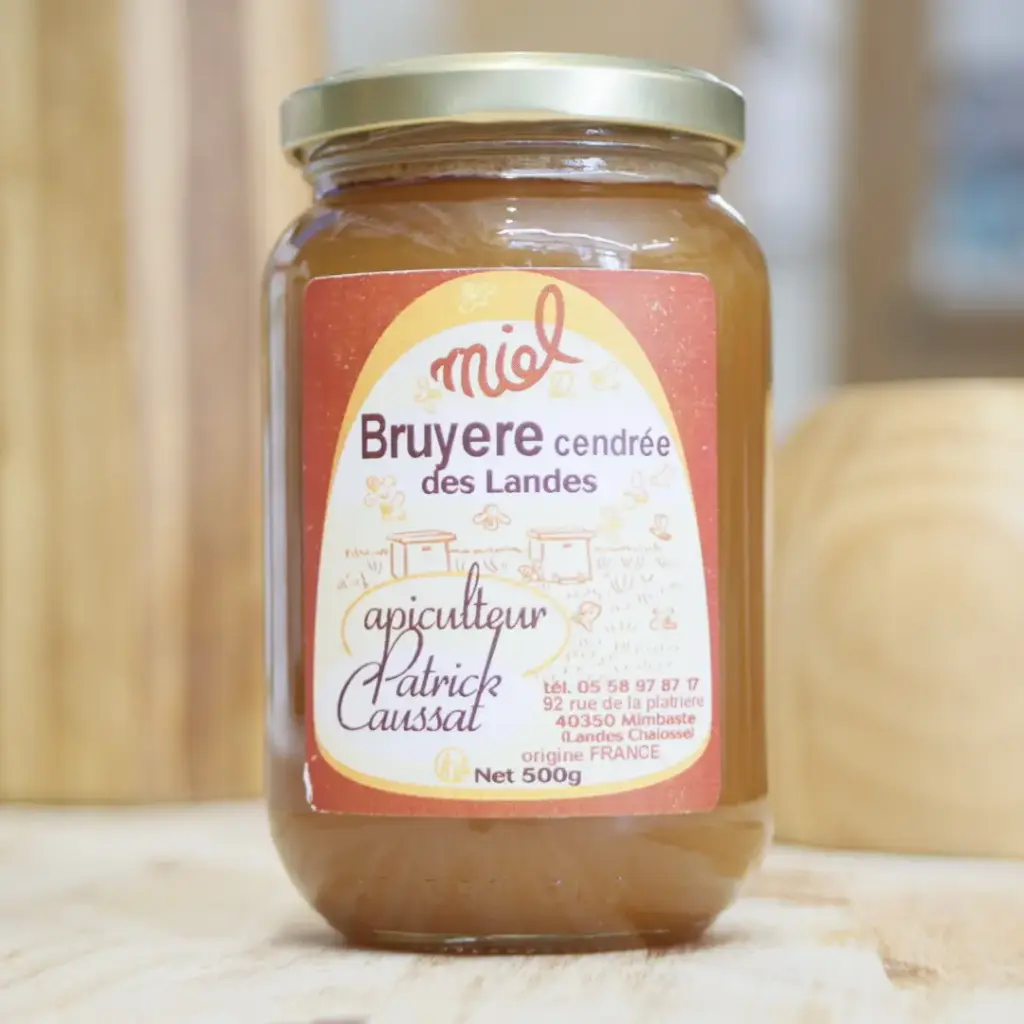 BRUYÈRE 500 gr miel Patrick Caussat