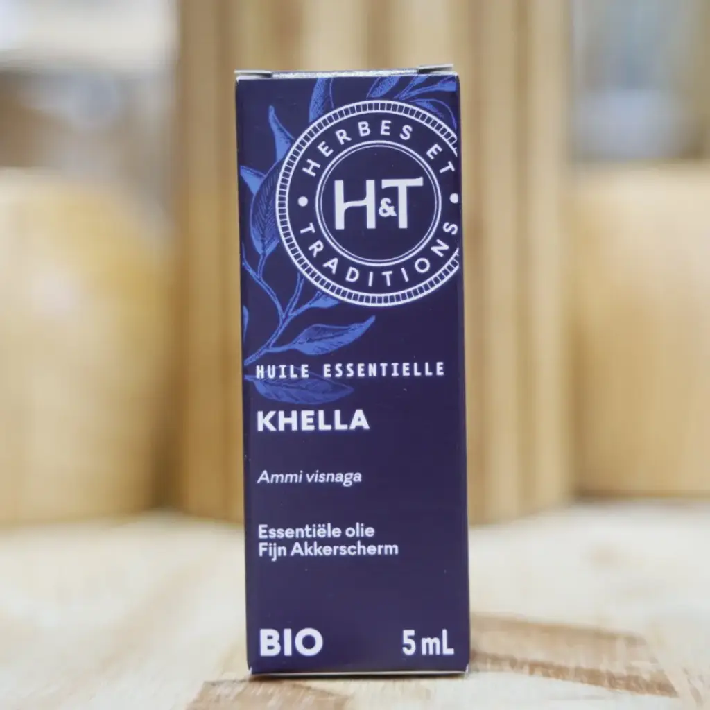 KHELLA BIO en huile essentielle en 5 ml Herbes et Traditions