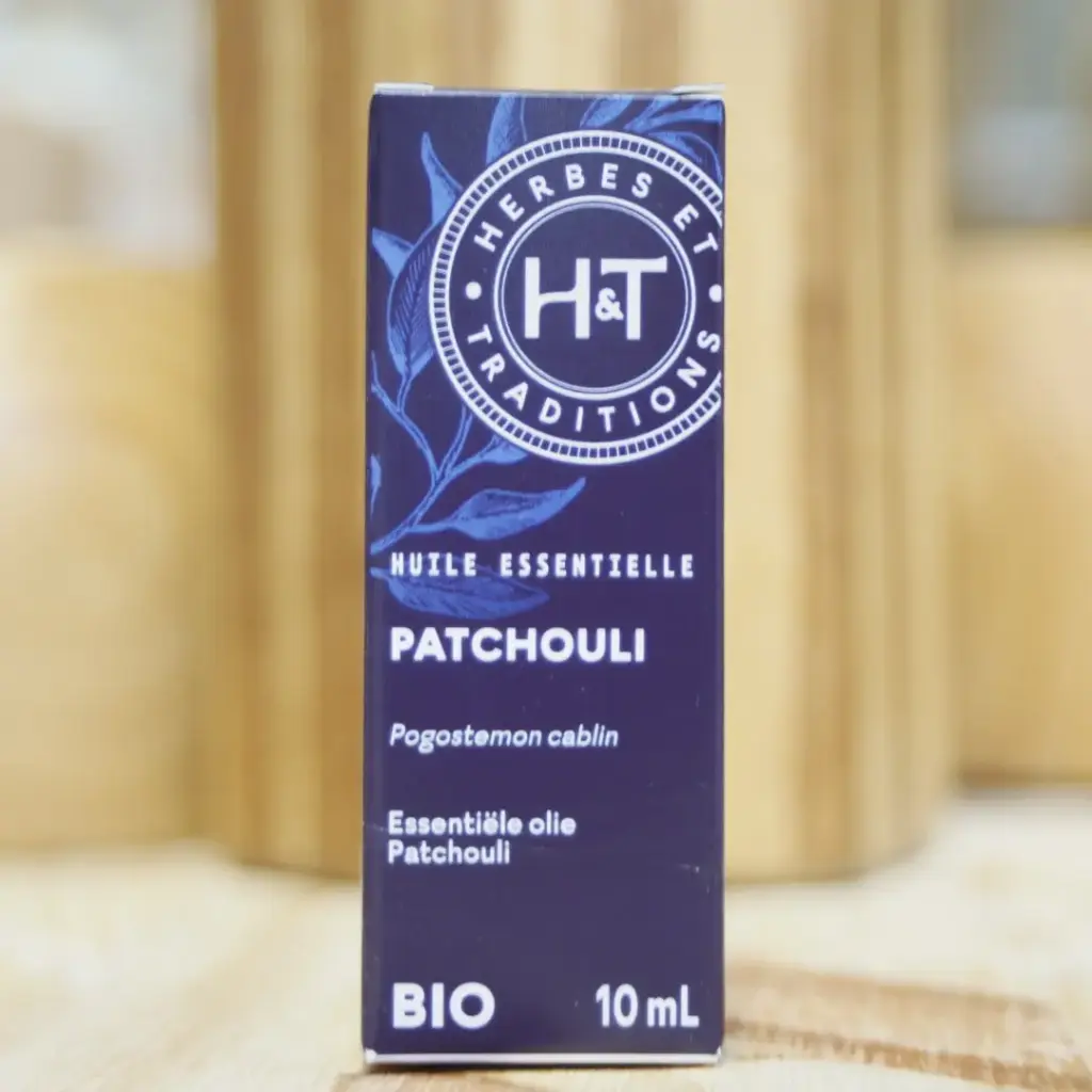 PATCHOULI BIO en huile essentielle de 10 ml Herbes et Traditions
