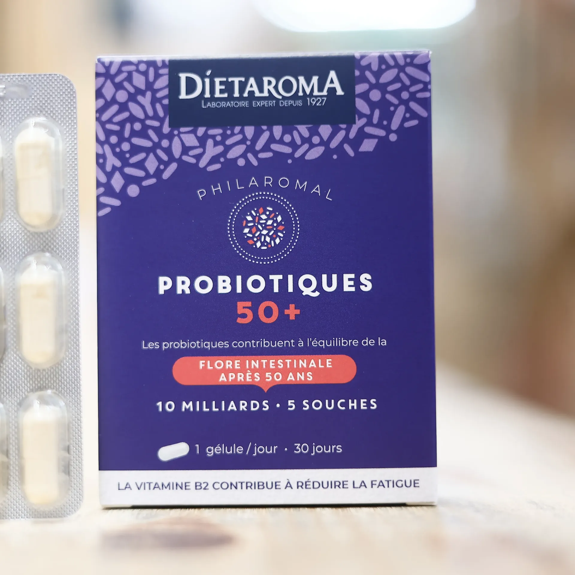 Probiotiques 50+ en 30 gélules PHILAROMAL DIETAROMA