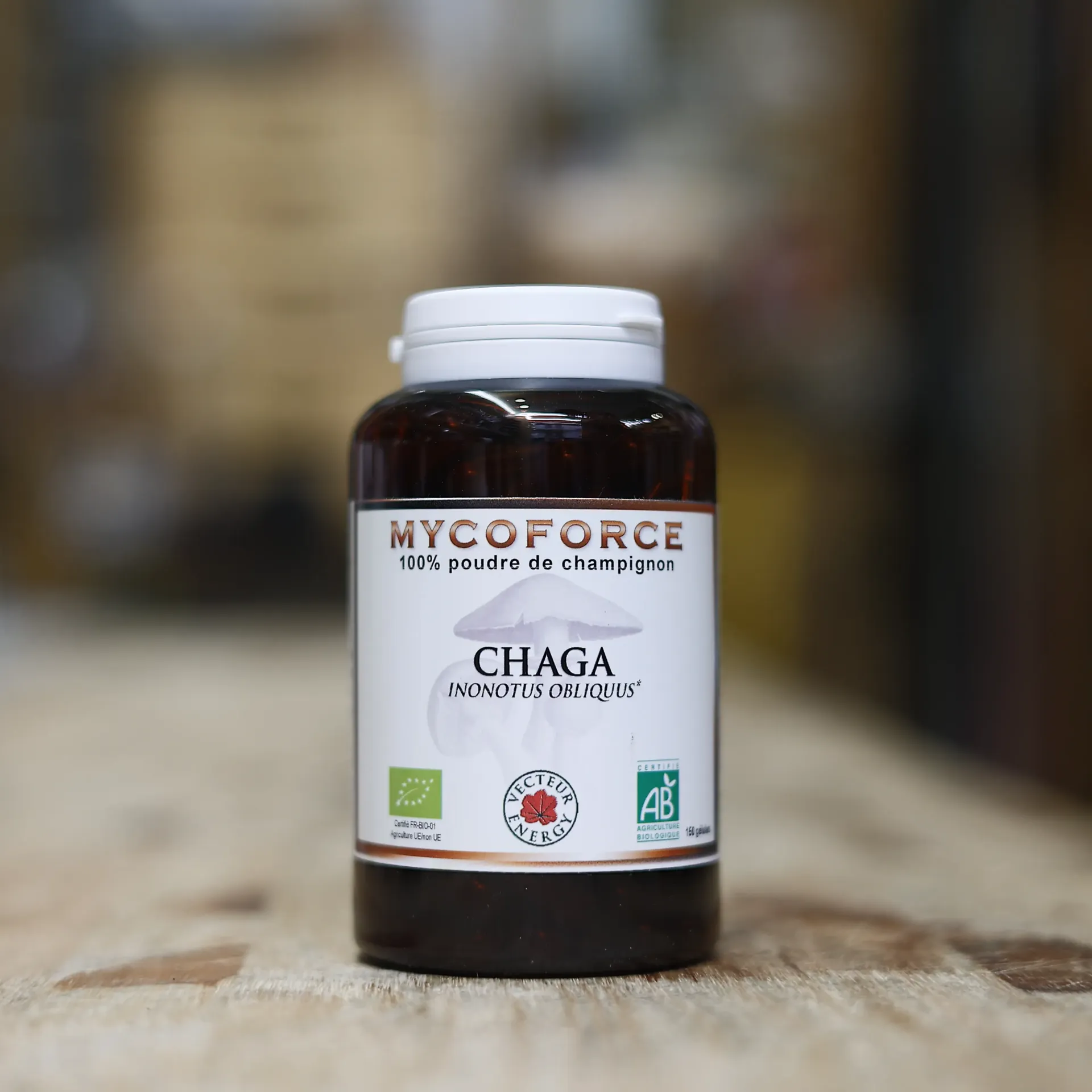 CHAGA 150 gélules MYCOFORCE VECTEUR ENERGY
